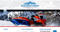 Desktop Screenshot of blueridgeriders.org